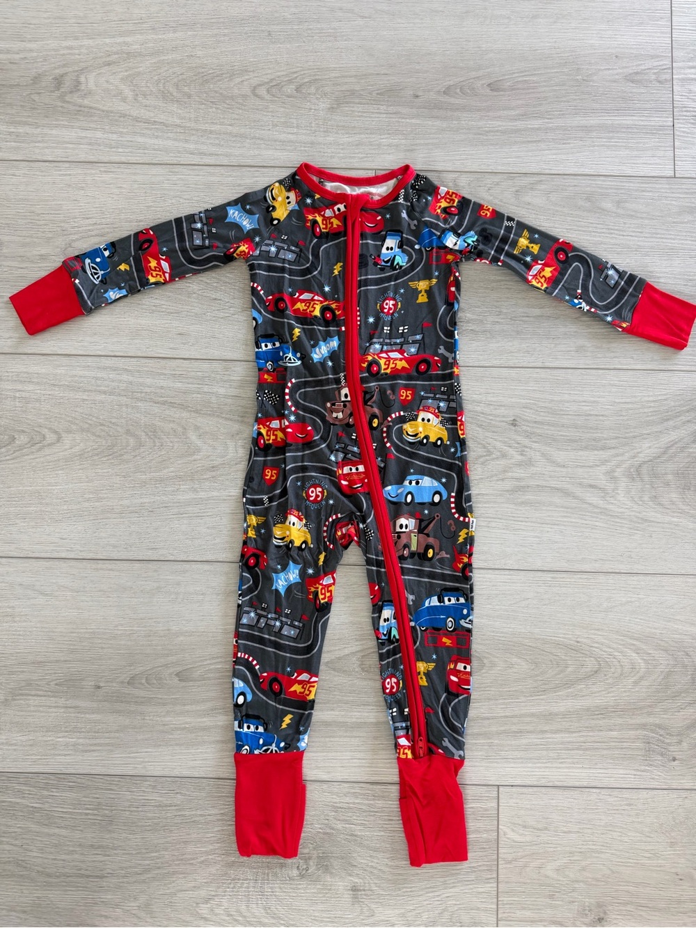 Little Sleepies Cars One-Piece Pajama